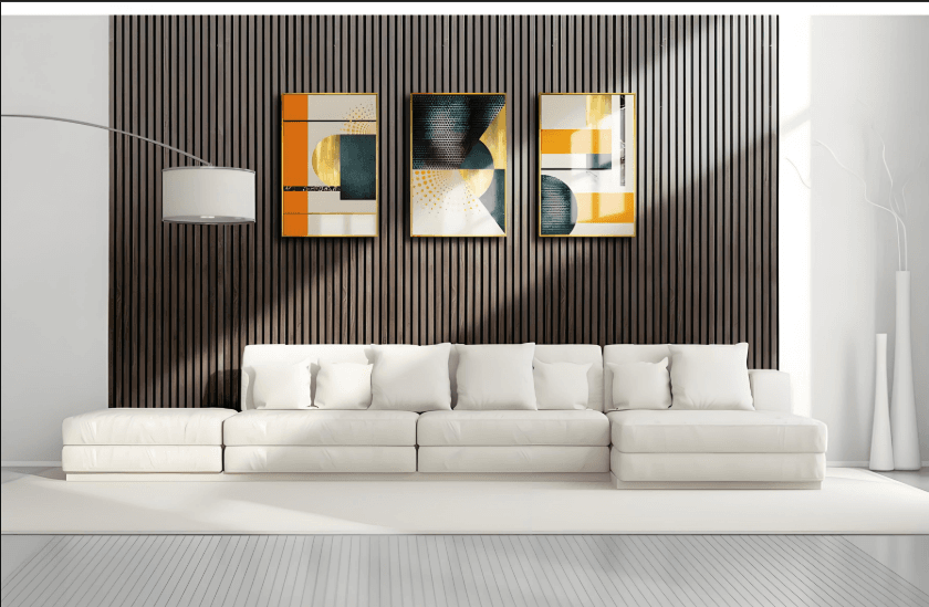 WPC wall boards with morden design