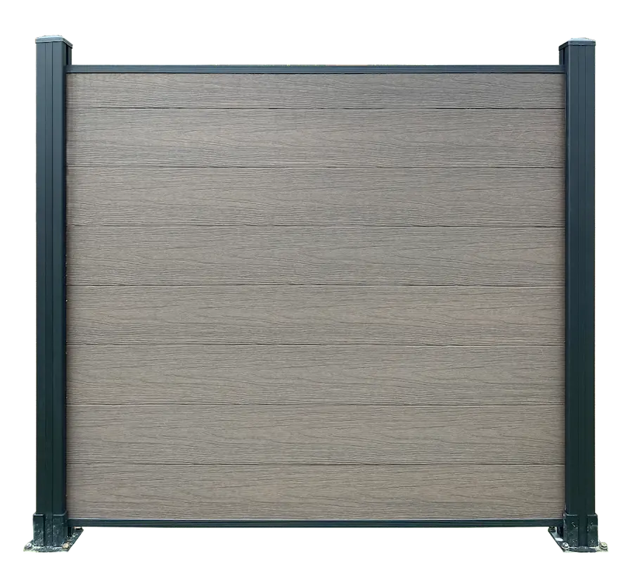 Fully Enclosed WPC Fence 1