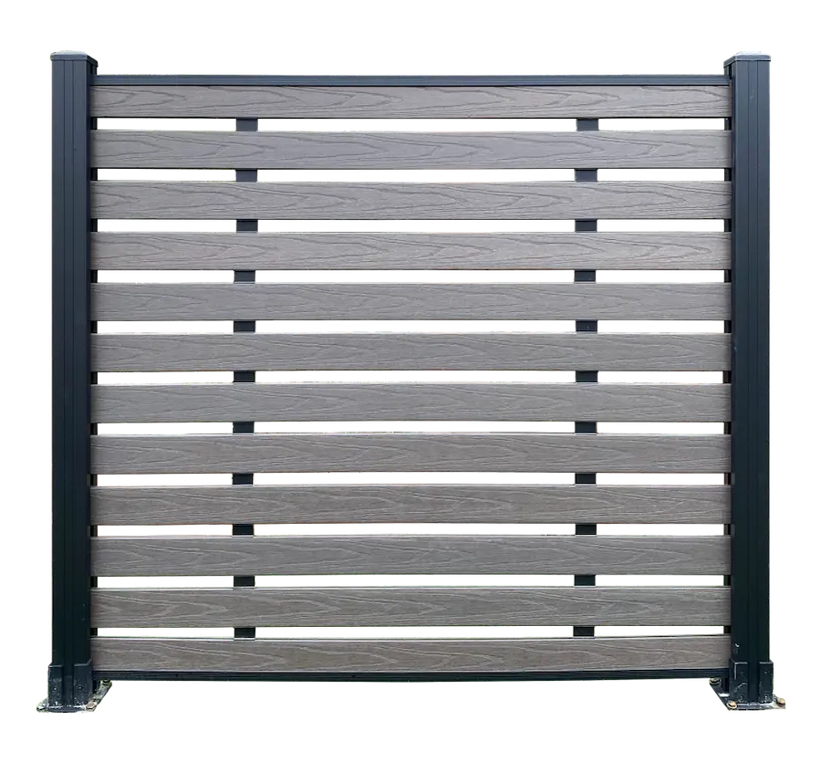 Fully Spaced WPC Fence 1