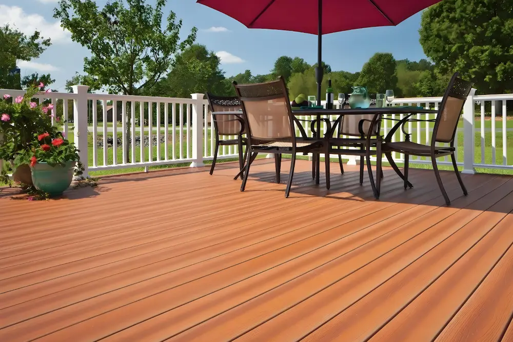 WPC decking outdoor