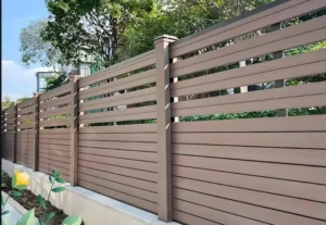 WPC fence design