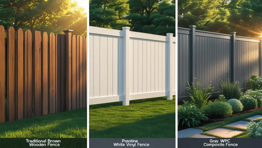 comparison of different types of fences
